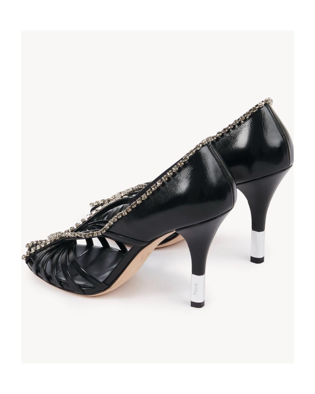 Chloé Metallic Chloé Leonie Pumps