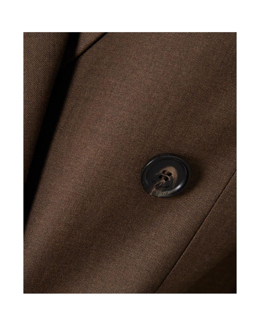 Loro Piana Brown Double-Breasted Blazer