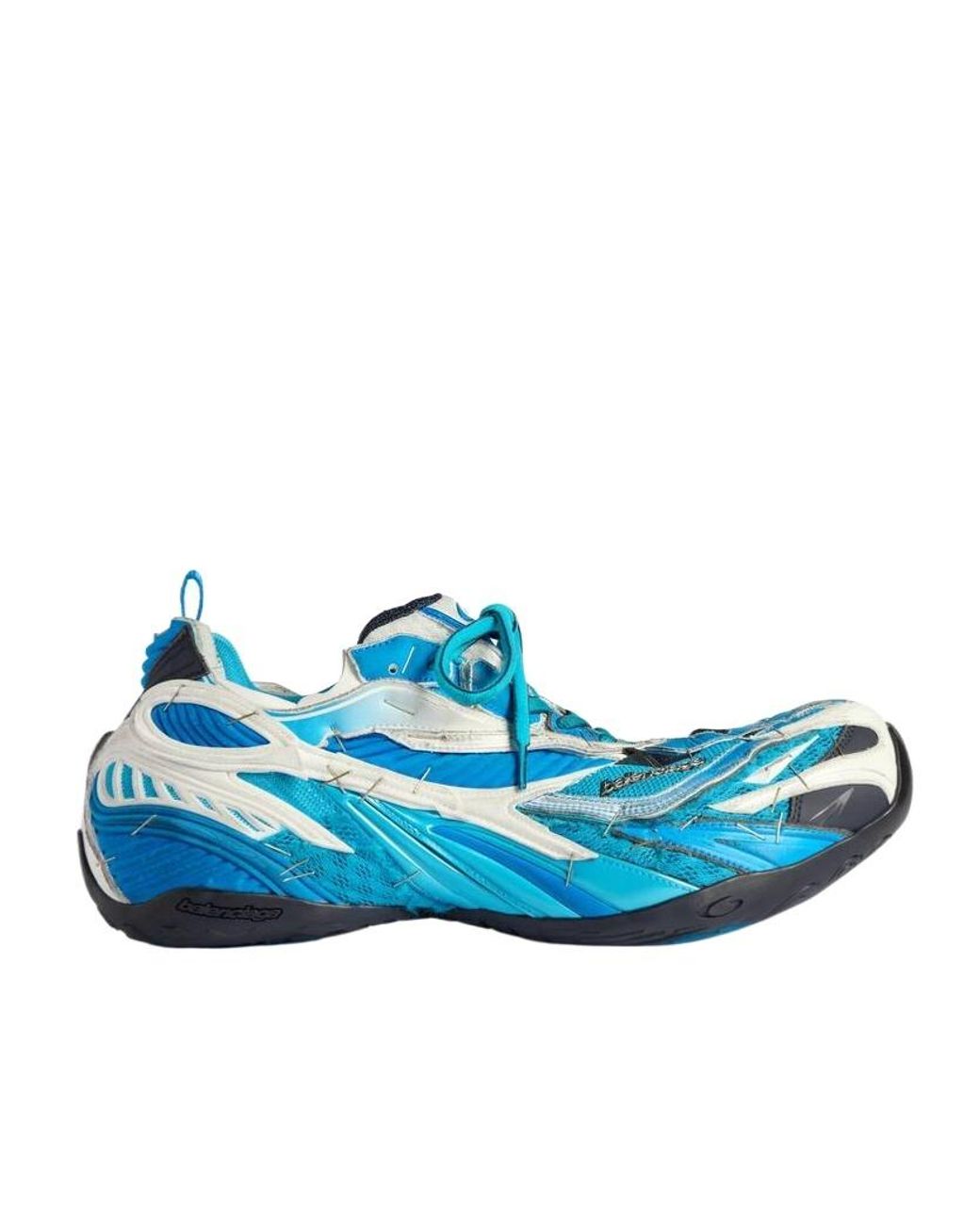 Balenciaga Blue Soleless Sneakers for men