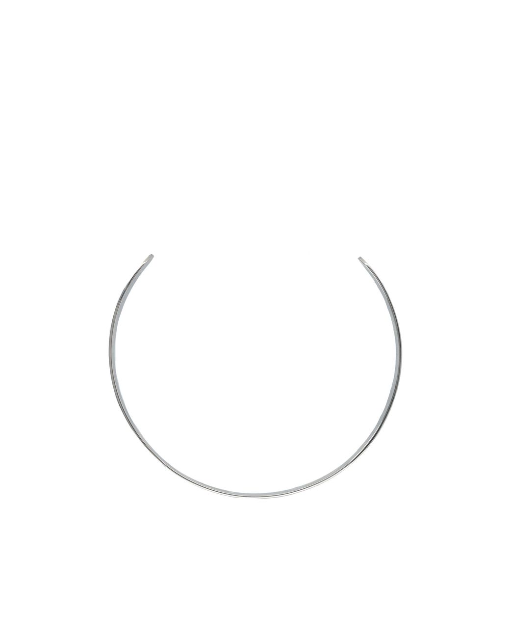 MM6 by Maison Margiela White Minimal Choker