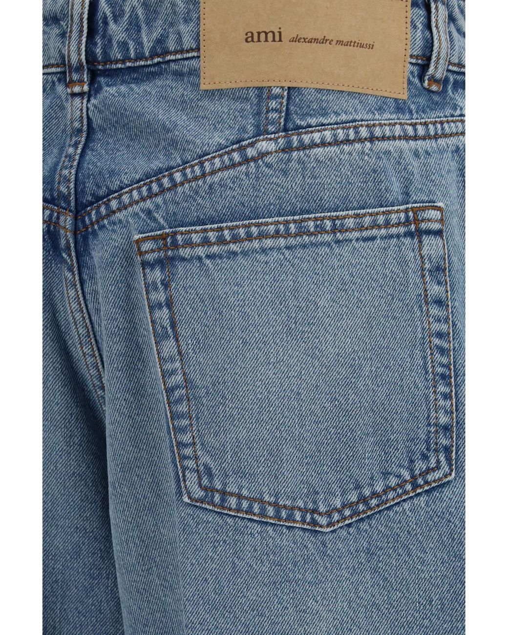 AMI Blue Ami Balloon Fit Jeans