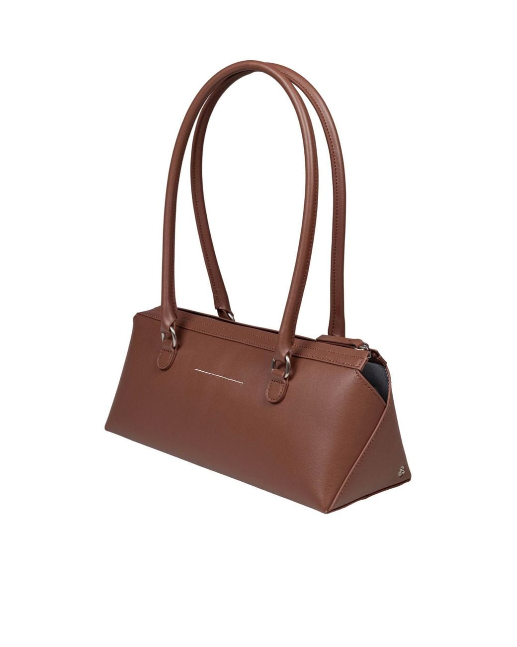 MM6 by Maison Margiela Brown Bauletto Shoulder Bag for men