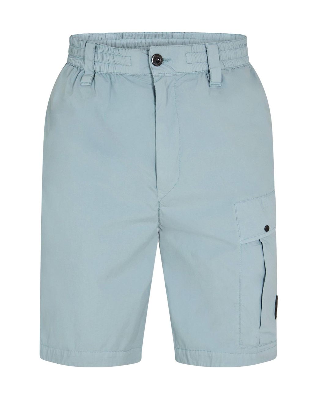 C P Company Blue Cargo Shorts for men