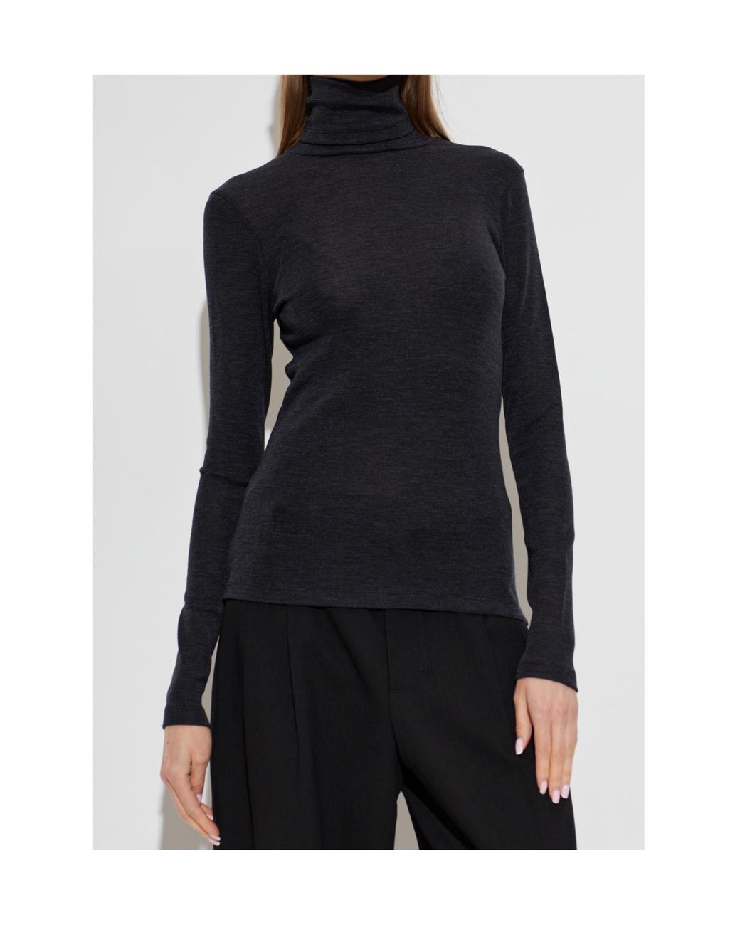 Rohe Blue Long-Sleeved Sweater