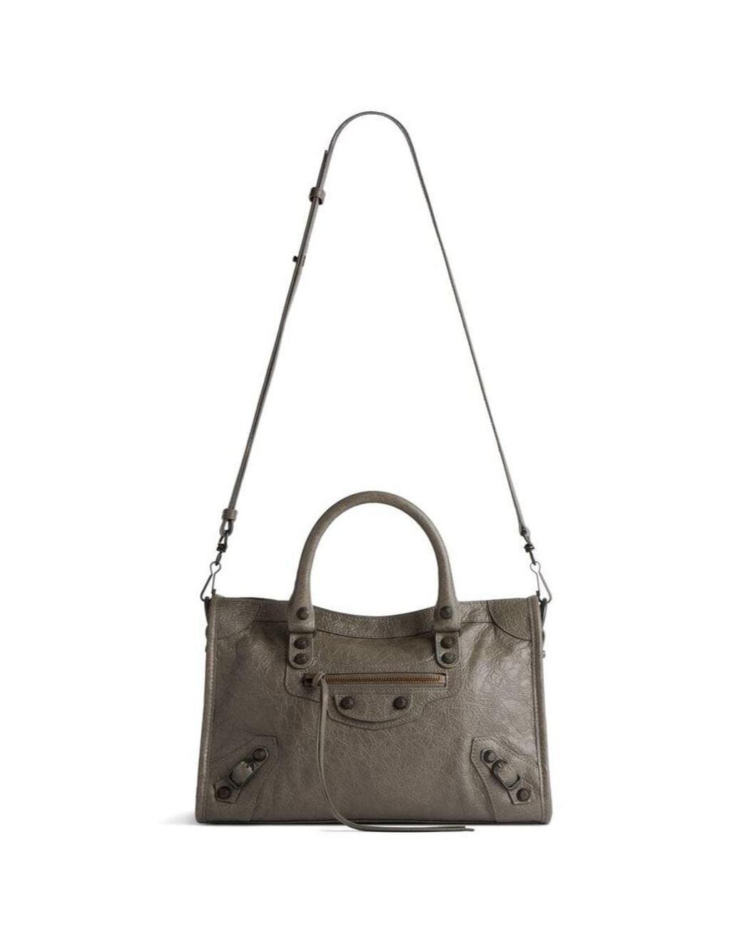 Balenciaga Brown Le City Small Shoulder Bag