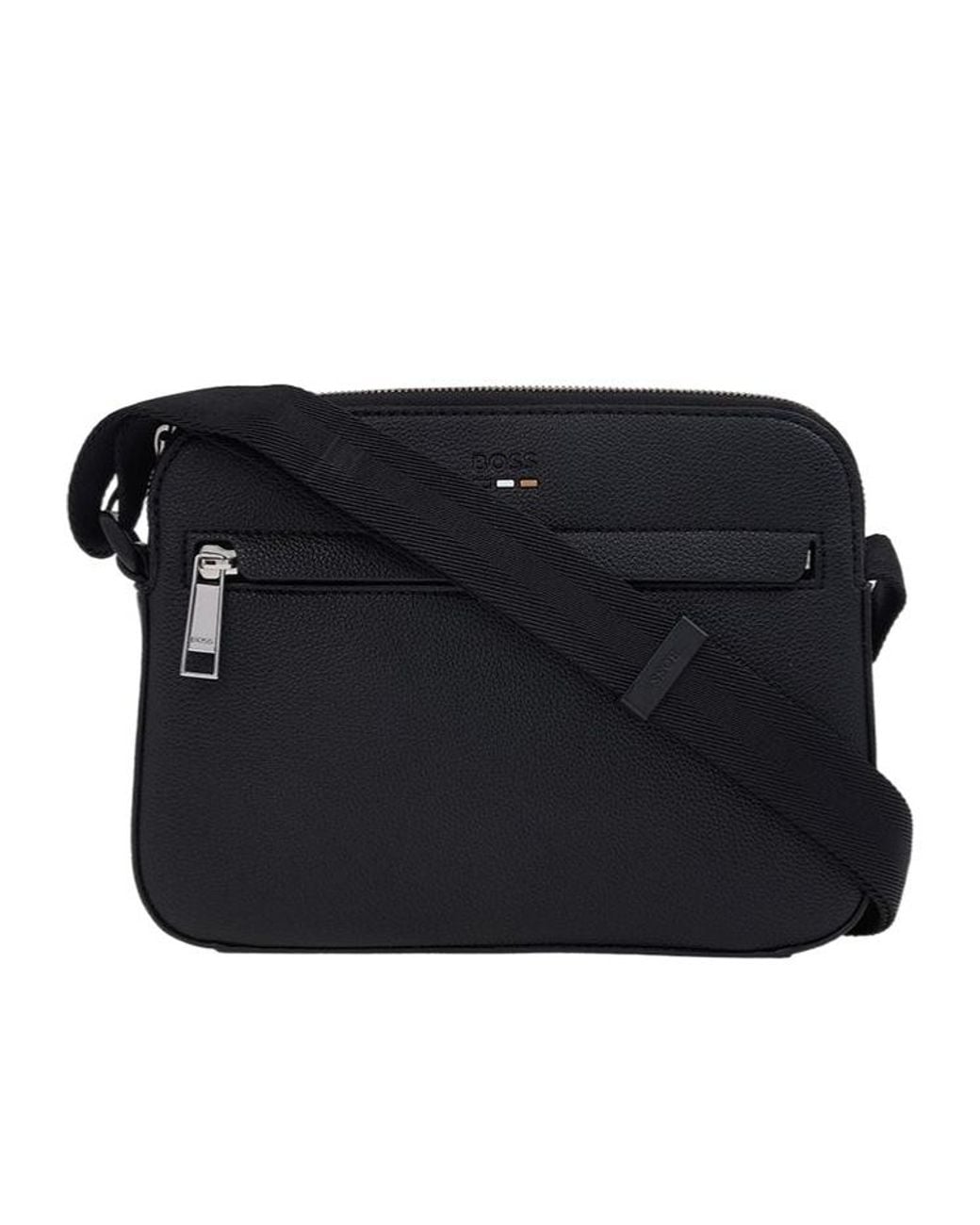 Boss Black Boss Ray Double Zip-Up Crossbody Bag for men
