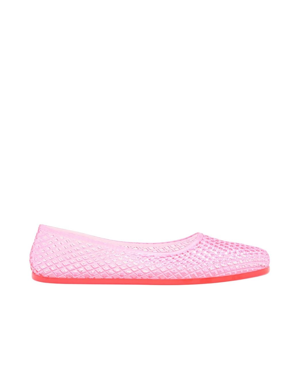 Ancient Greek Sandals Pink Woven Jelly Flat Shoes