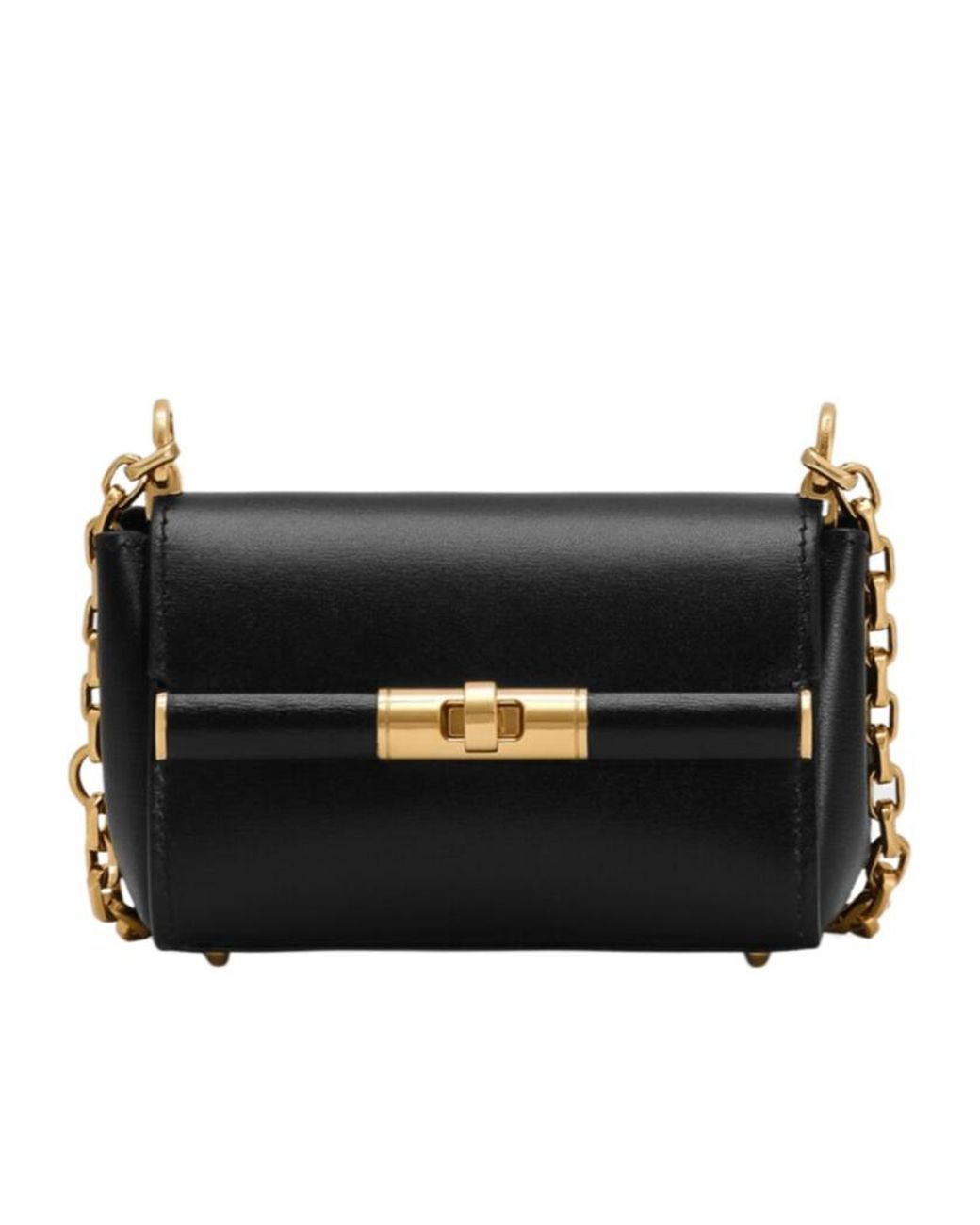 Dolce & Gabbana Black Mini Leather Shoulder Bag
