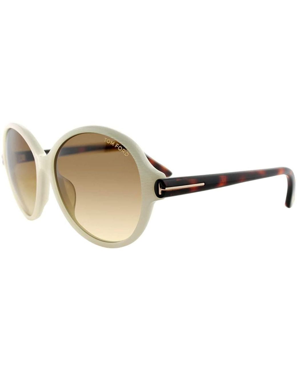 Tom Ford Metallic Logo Sunglasses