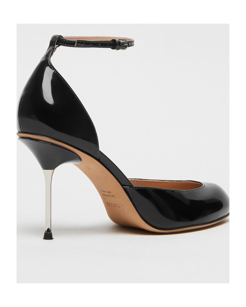Sportmax Black Ankle Strapped Nice Mary Jane Pumps