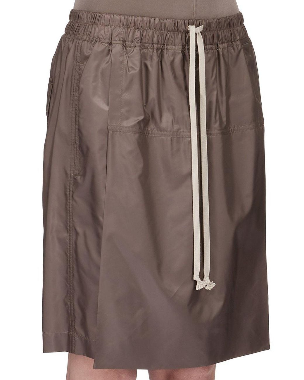Moncler Multicolor Moncler Rick Owens Logo Embroidered Drawstring Shorts