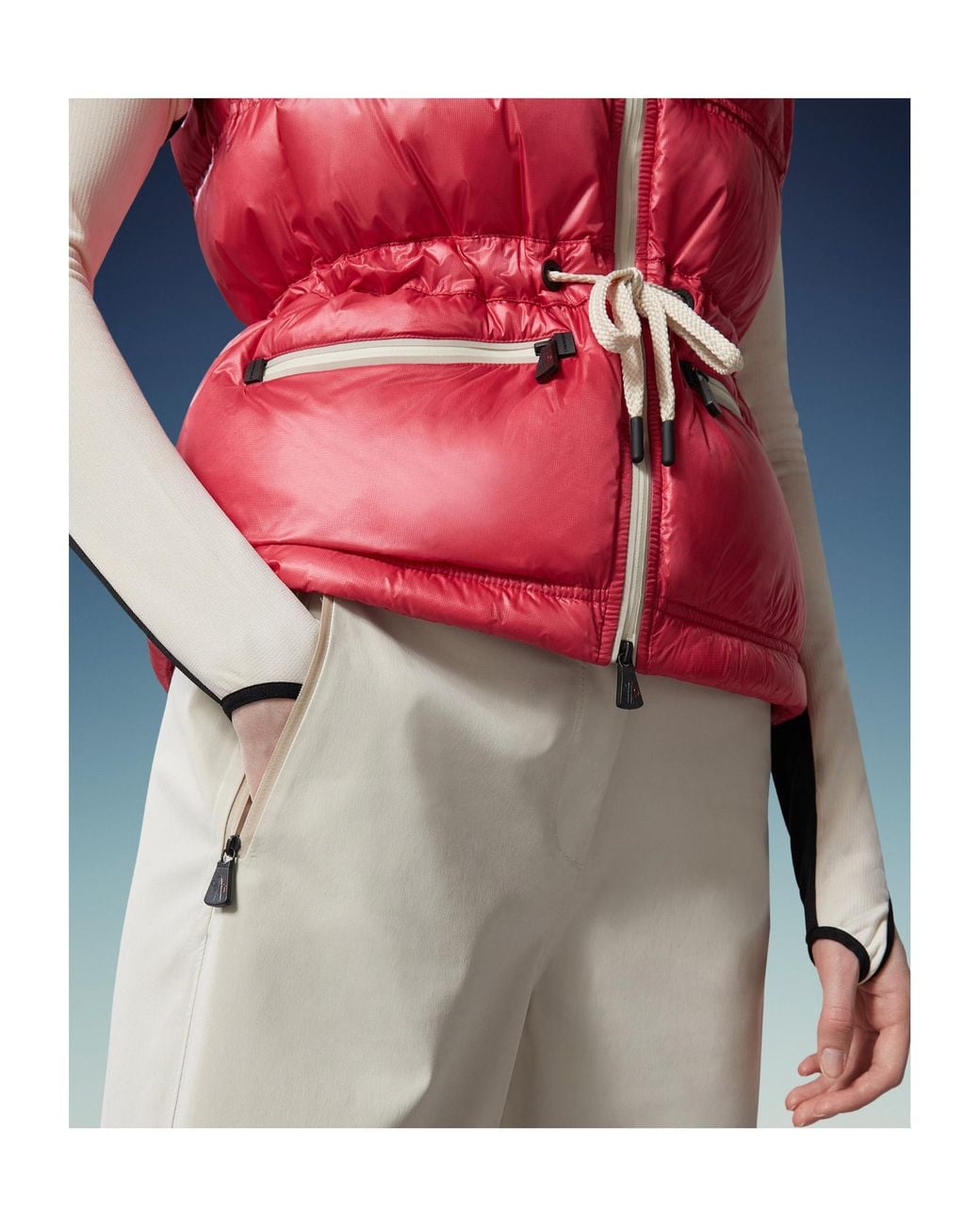 Moncler Red Grenoble Althaus Down Jacket