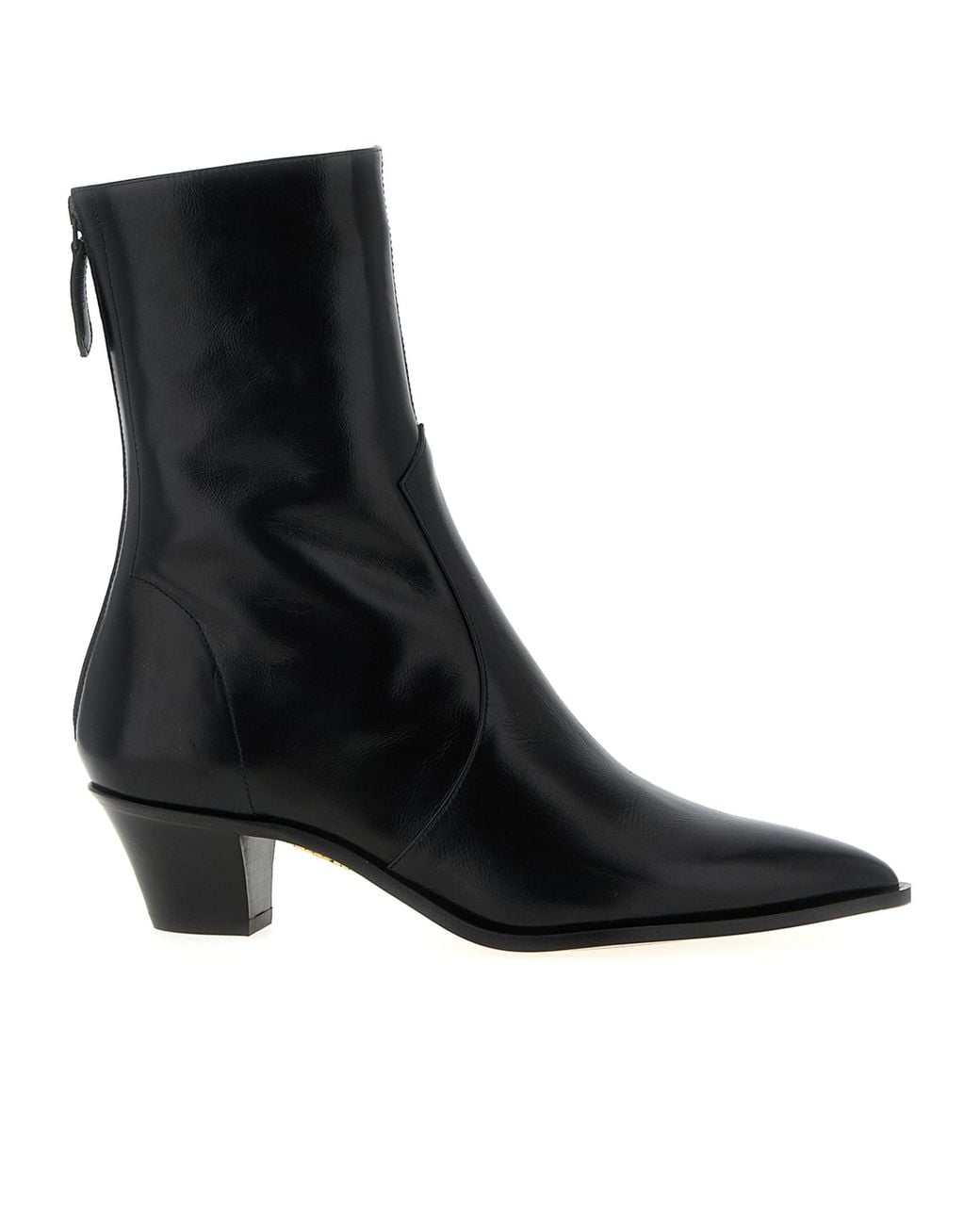 Aquazzura Black Brunswick Ankle Boots