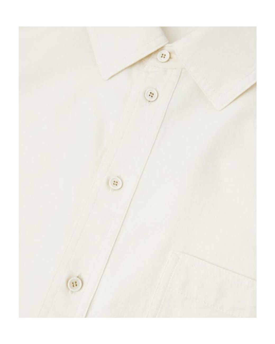 Loro Piana White Evie Shirt for men