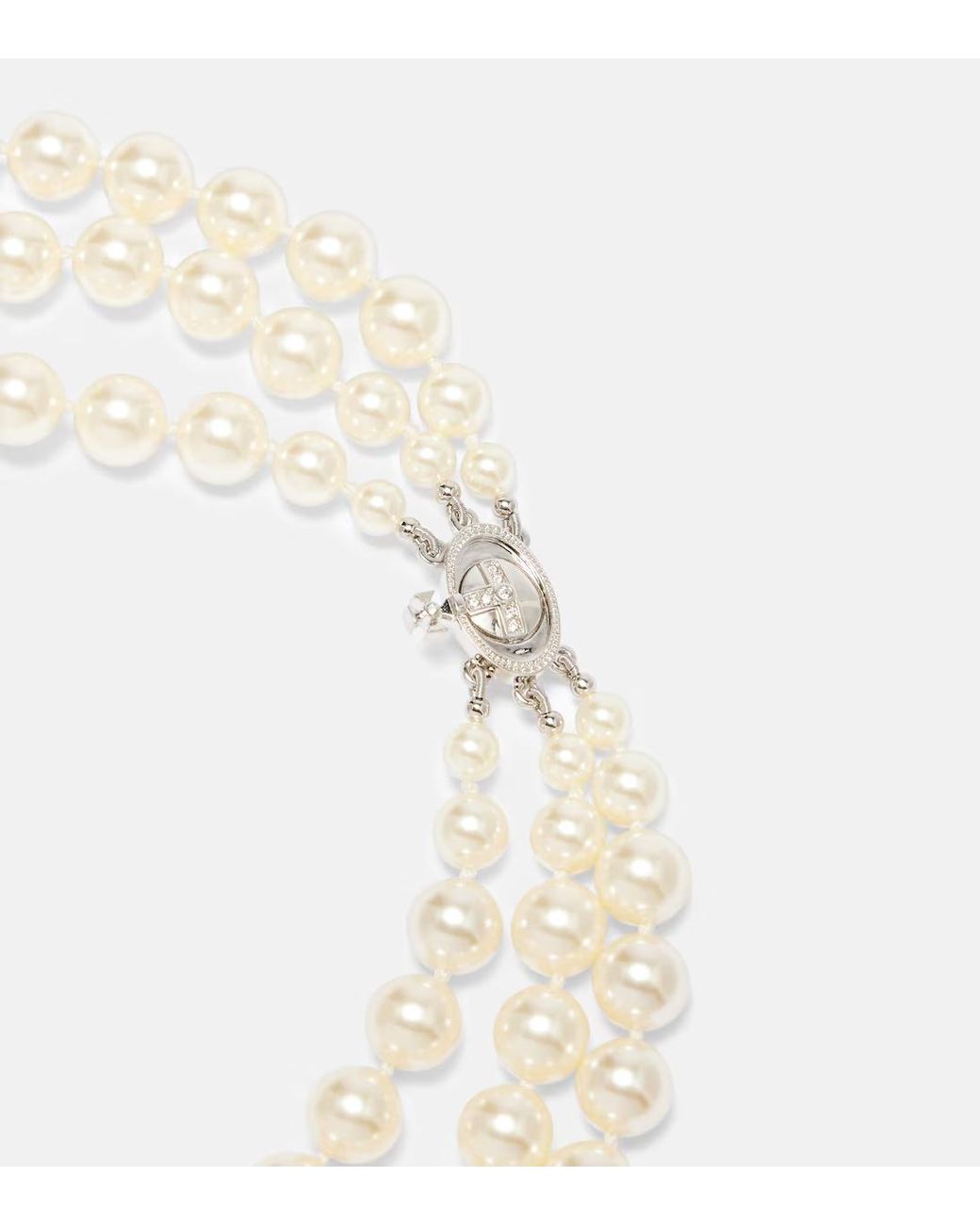 Vivienne Westwood Metallic Embellished Choker