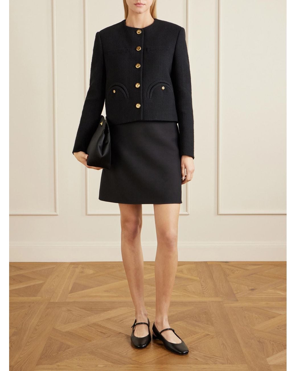 Blazé Milano Blue Minimal Long-Sleeve Jacket