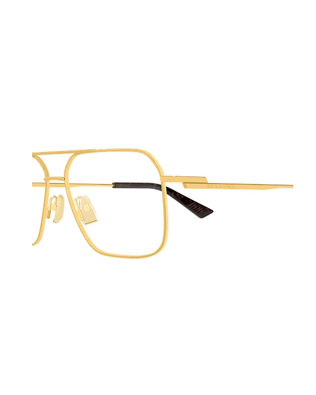 Bottega Veneta White Logo Plain Glasses for men