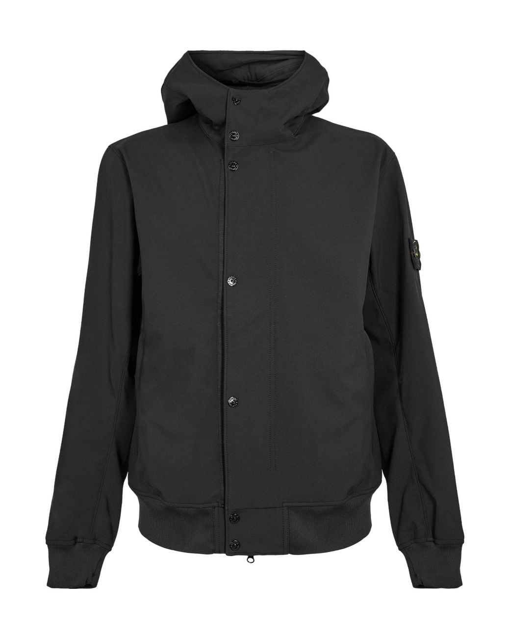 Stone Island Black Sleek Stylish Jacket for men