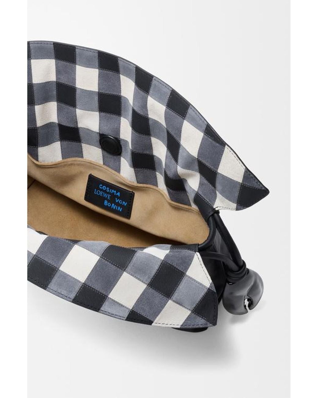 Loewe Gray Medium Flamenco Clutch