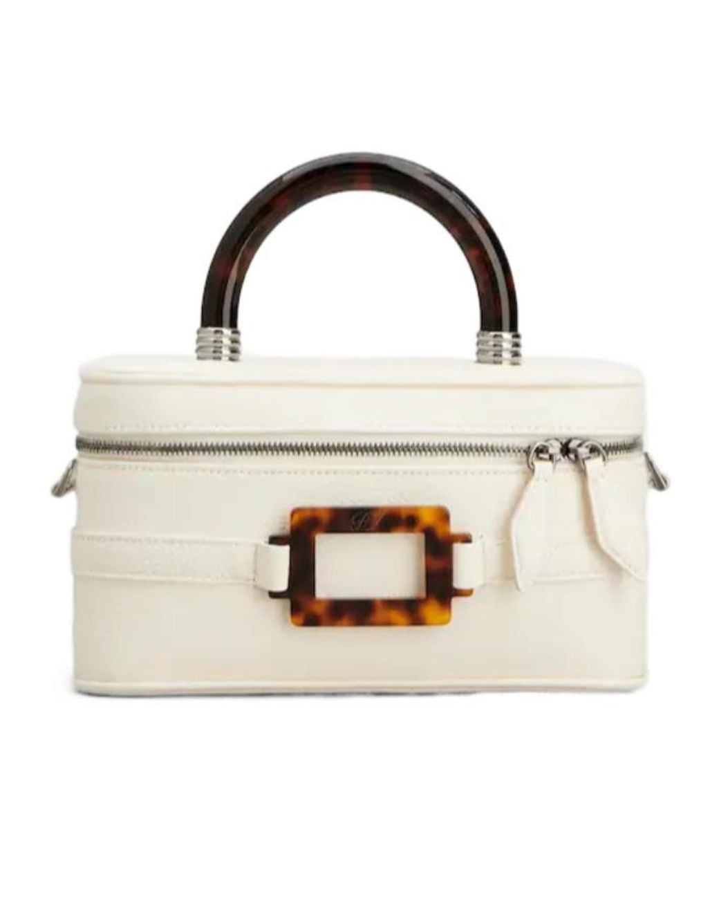 Roger Vivier Natural Belle Vivier Mini Vanity Shoulder Bag