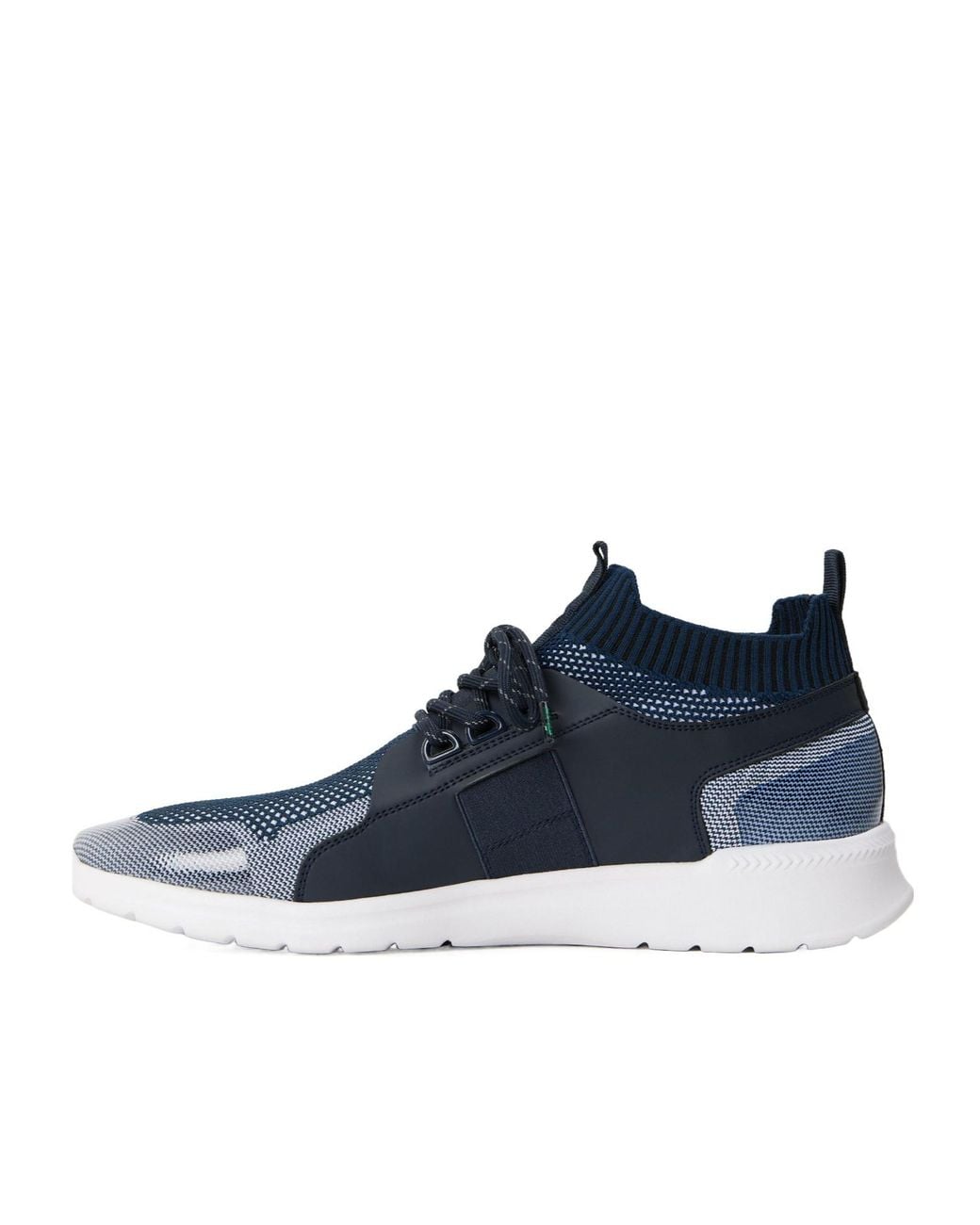 Boss Blue Color Block Casual Shoes for men