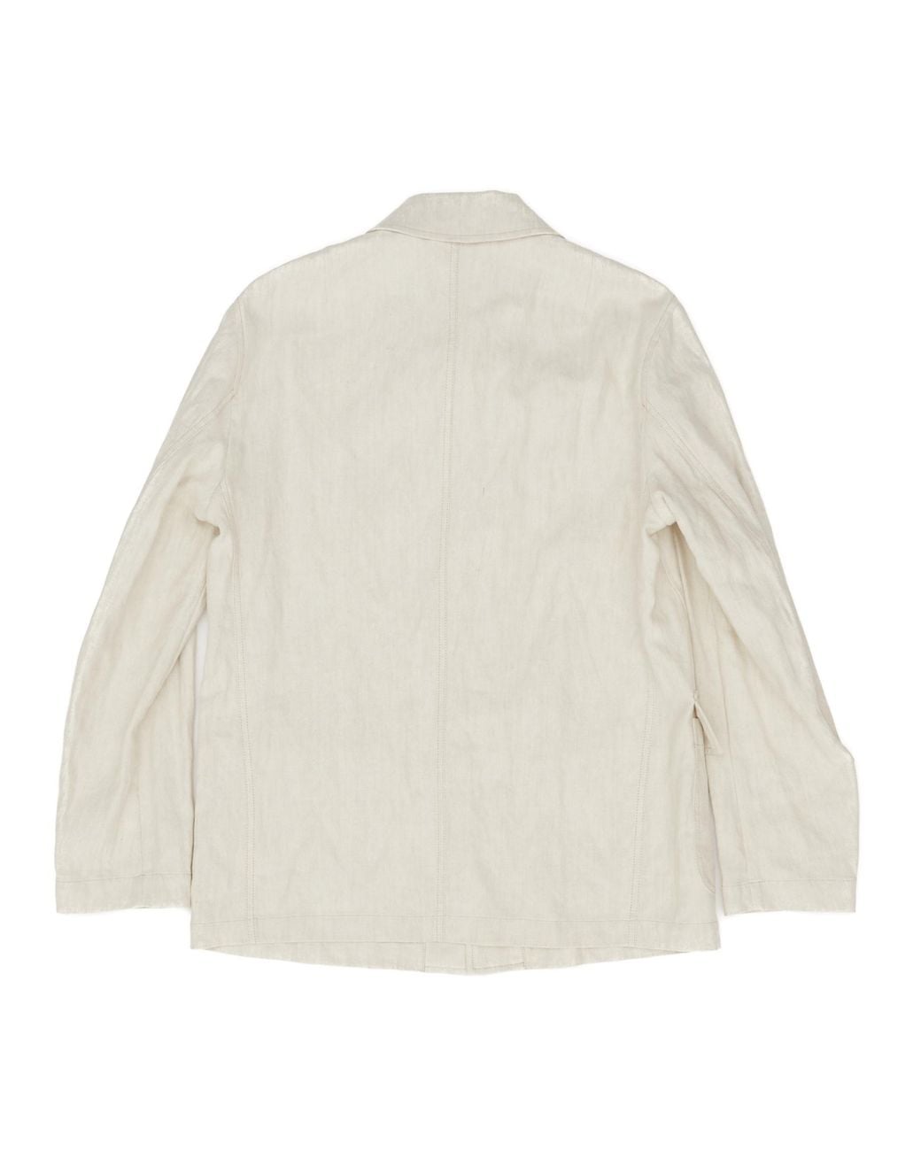Dries Van Noten Natural Buttoned Jacket for men