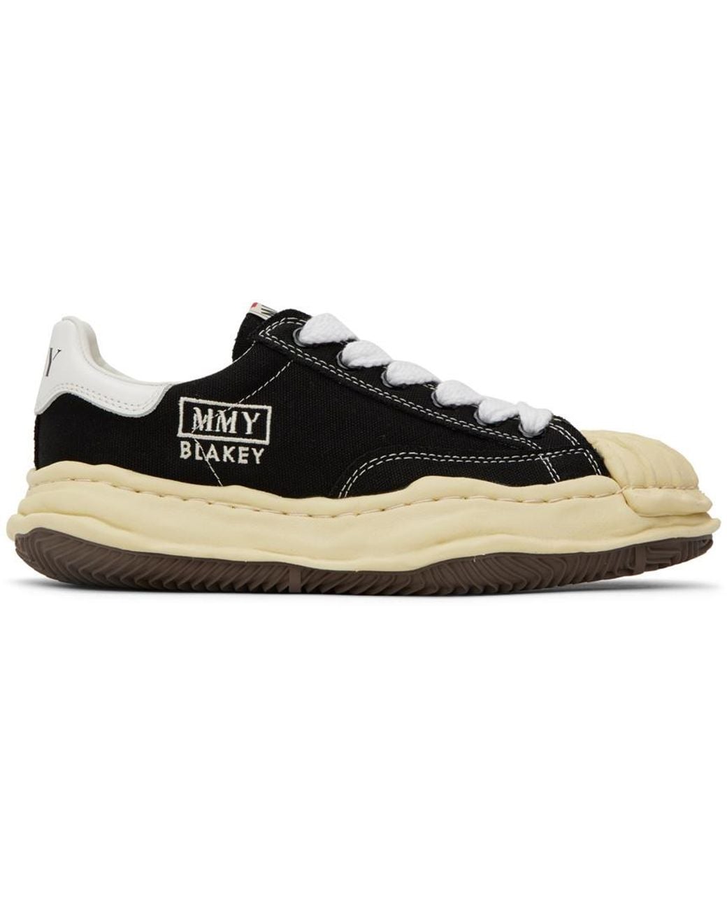 Maison Mihara Yasuhiro Black Blakey Vl Og Low-Top Sneakers for men