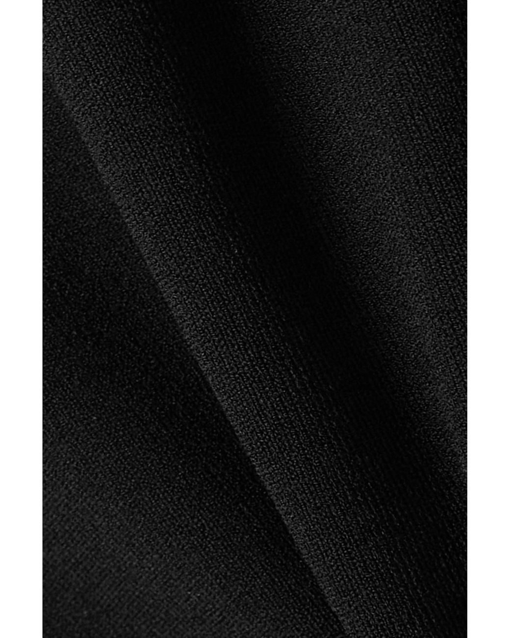 Victoria Beckham Black Casual One-Shoulder Top