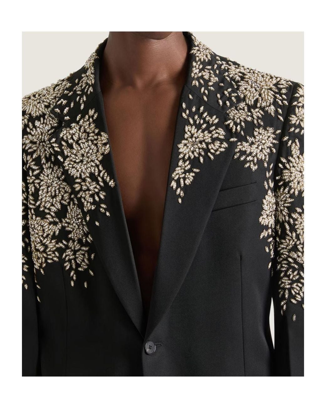 Givenchy Black Single-Breasted Regular Jacket for men