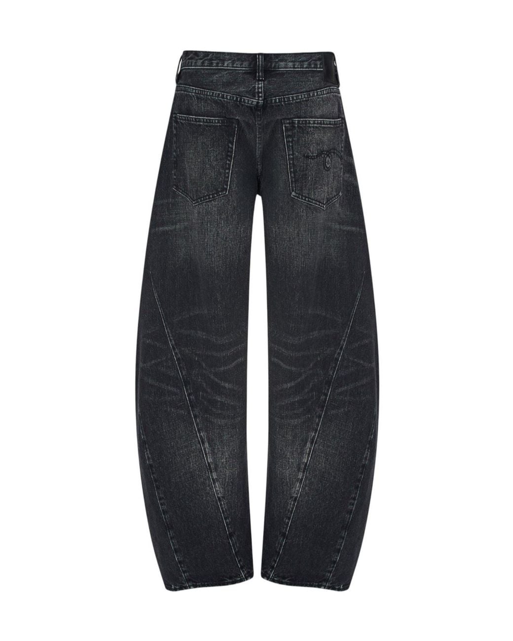 R13 Blue Five-Pocket Design Jeans