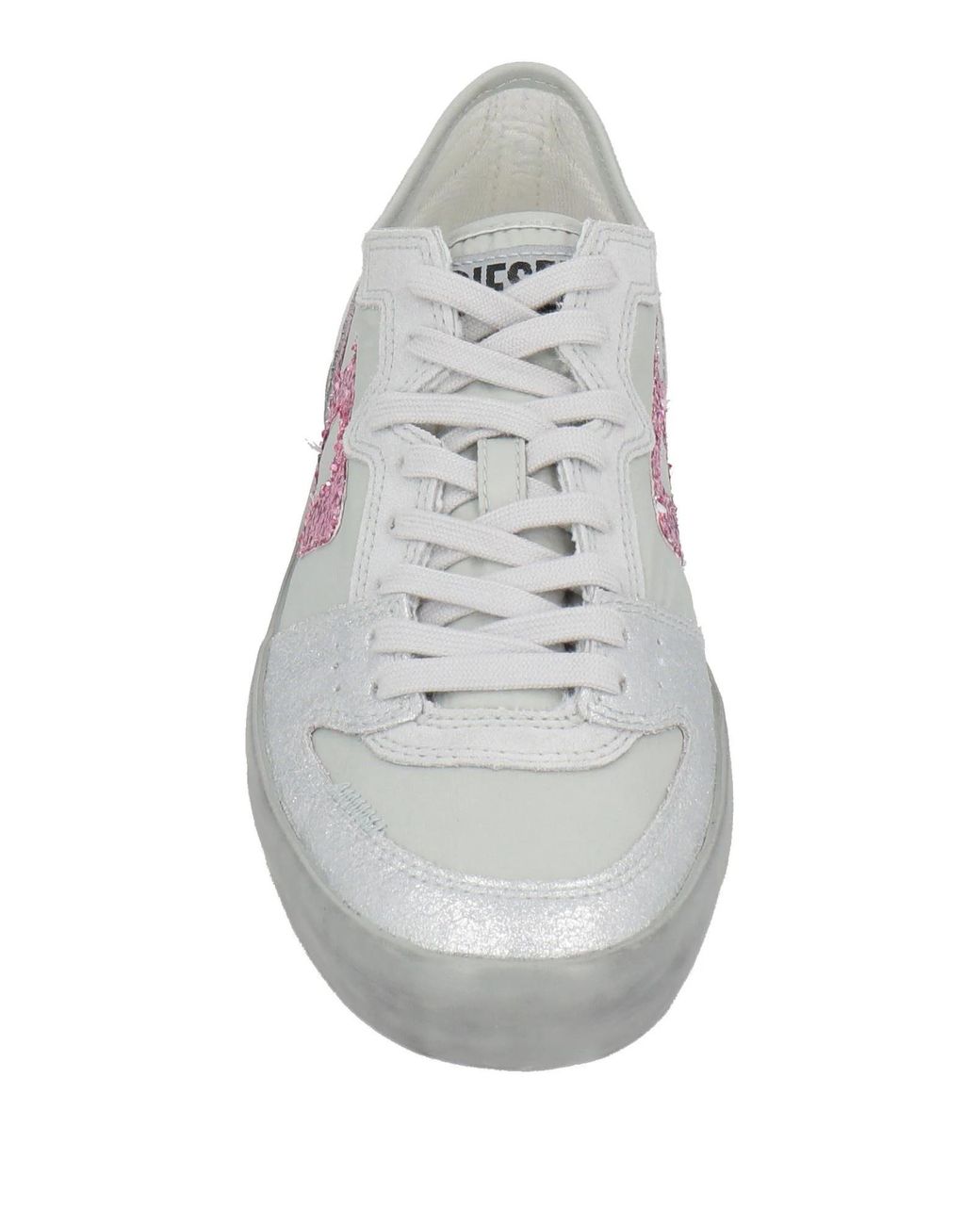 DIESEL Gray Low-Top Casual Shoes