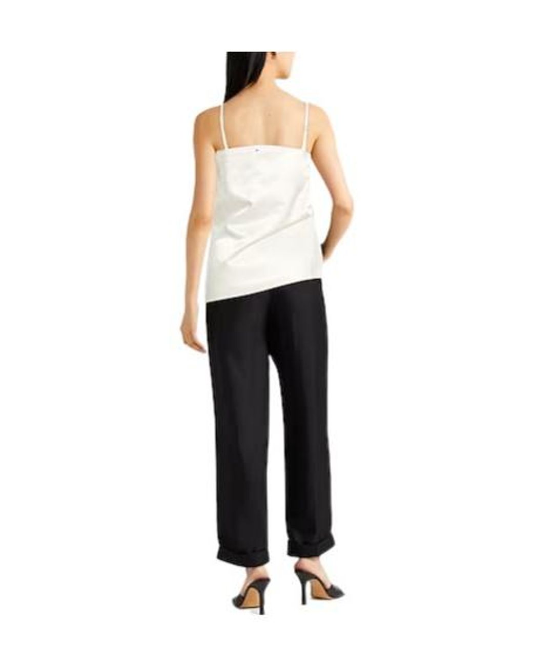 Sportmax White Top Cotton, Polyamide