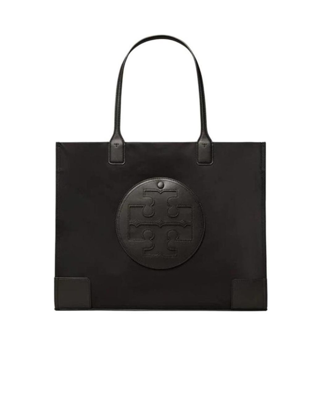 Tory Burch Black Logo Handbag