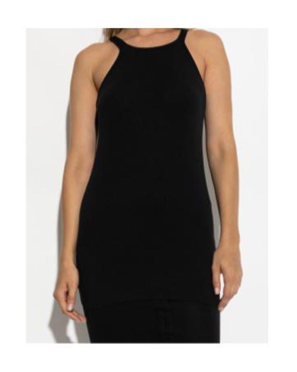 Rick Owens Black Sleeveless Tops