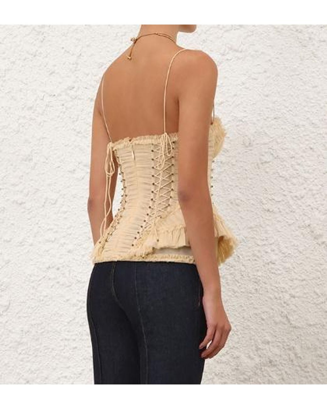Zimmermann Natural Rebellion Frayed Top