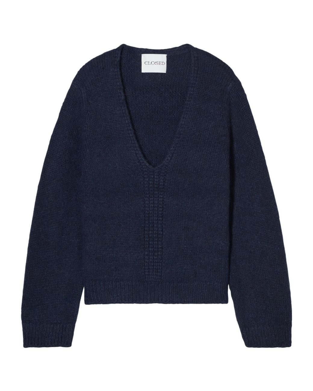 Closed Blue V-Neck Cardigan