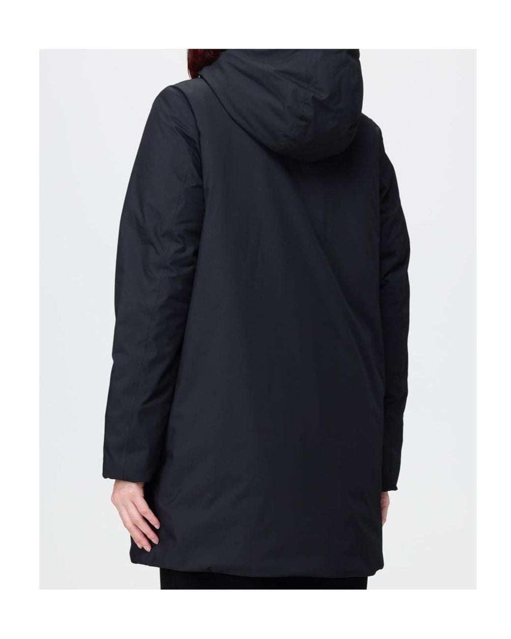 K-Way Black Sophie Twill Soft Jacket