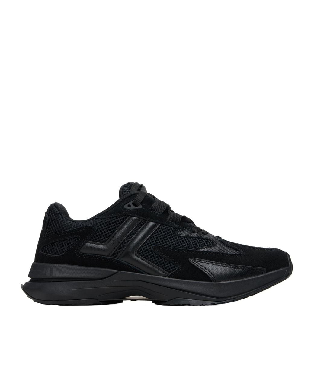 Lanvin Black Jla Lace-Up Sneakers for men