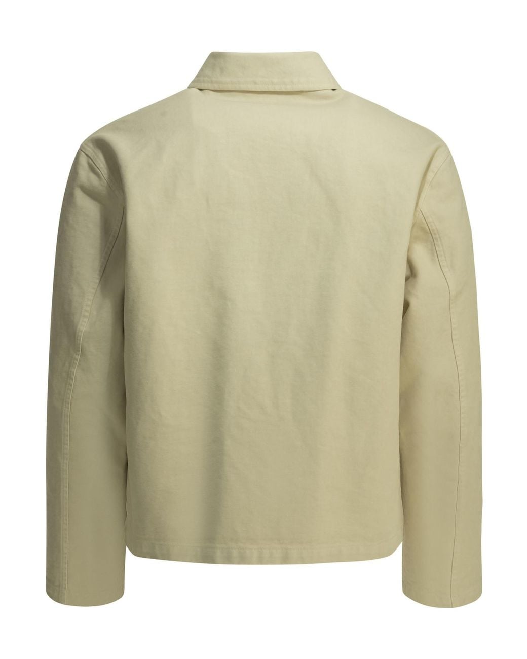 Auralee Green Patch-Pocket Coats for men