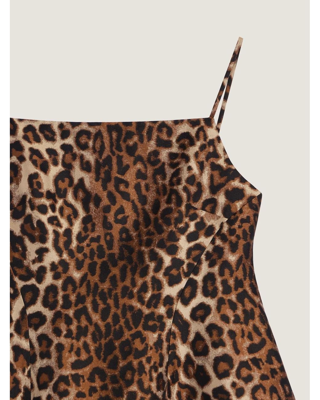 Givenchy Brown Sliced Mini Dress