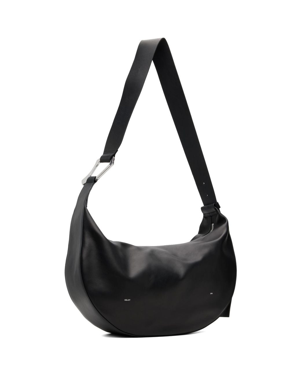 HELIOT EMIL Black Mare Crossbody Bag for men
