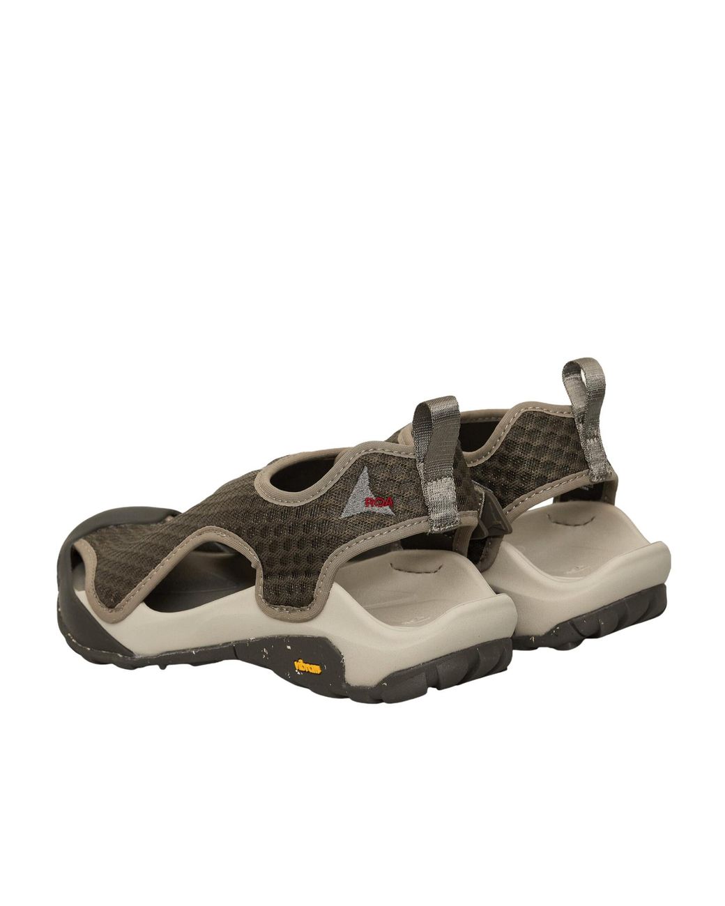 Roa Green Arpy Cut-Out Detailed Mesh Sandals for men