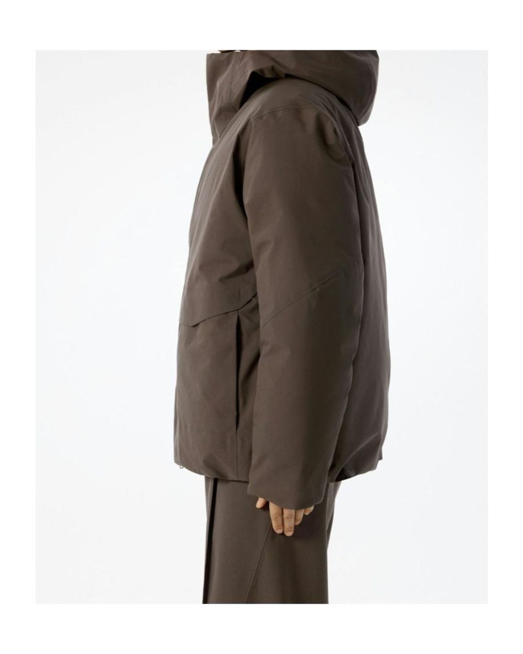 Veilance Brown Sorin Down Jacket for men