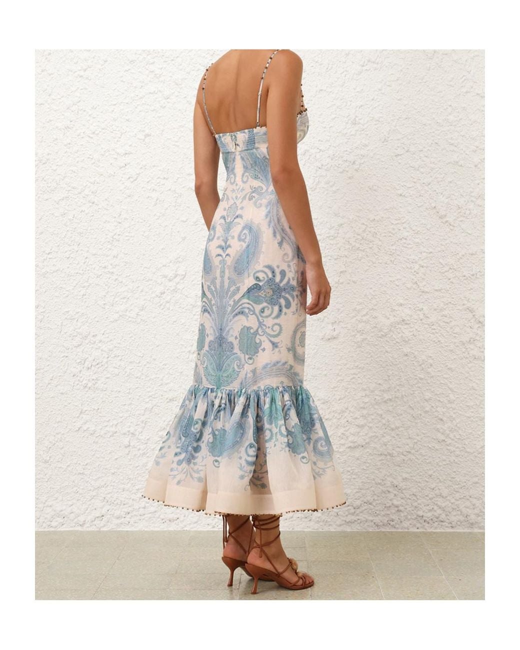 Zimmermann Blue Illuminate Gown