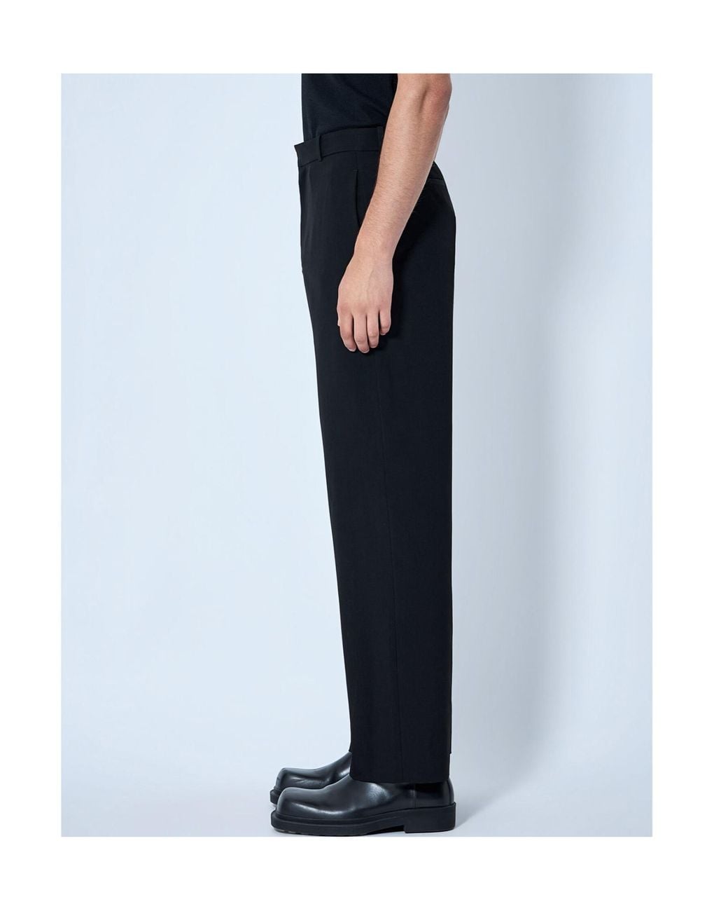 The Row Blue Casual Trousers With Belt Loops for men