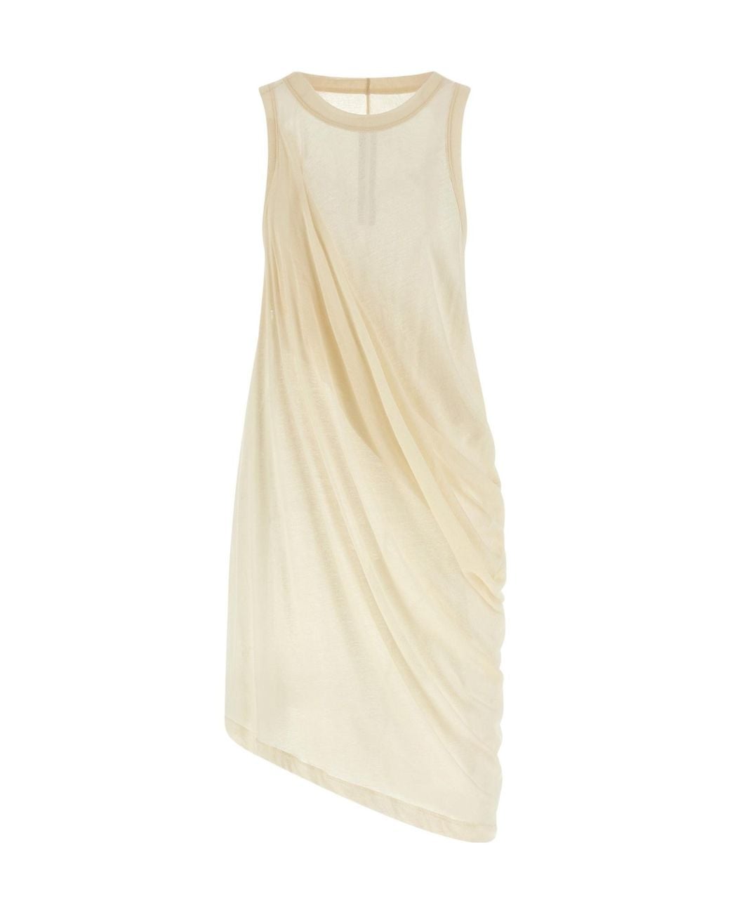 Rick Owens Natural Anthem Long Tank Top for men
