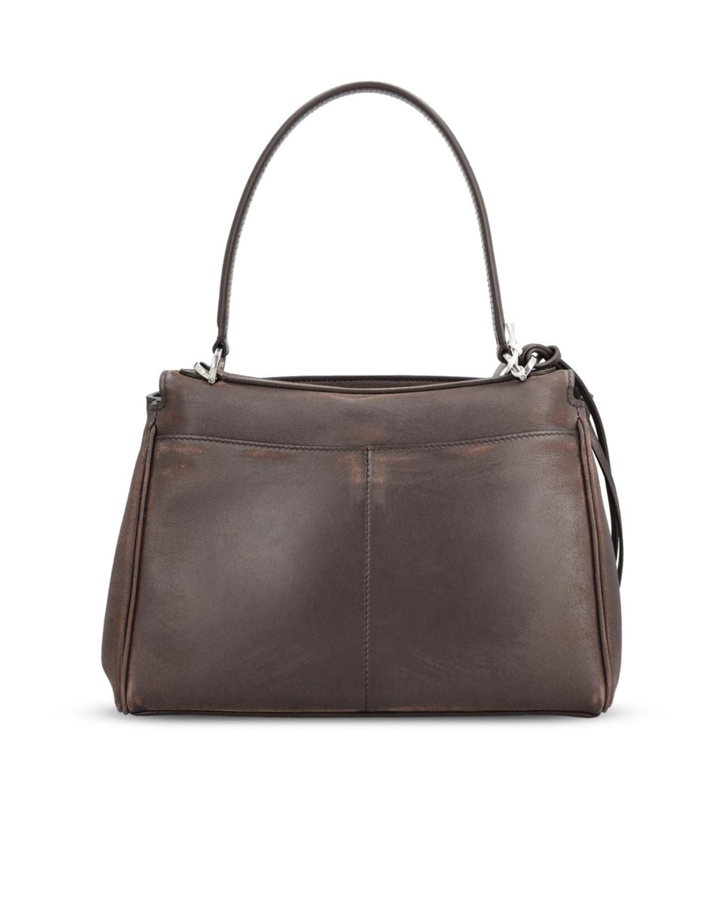 Balenciaga Brown Small Rodeo Top Handle Bag