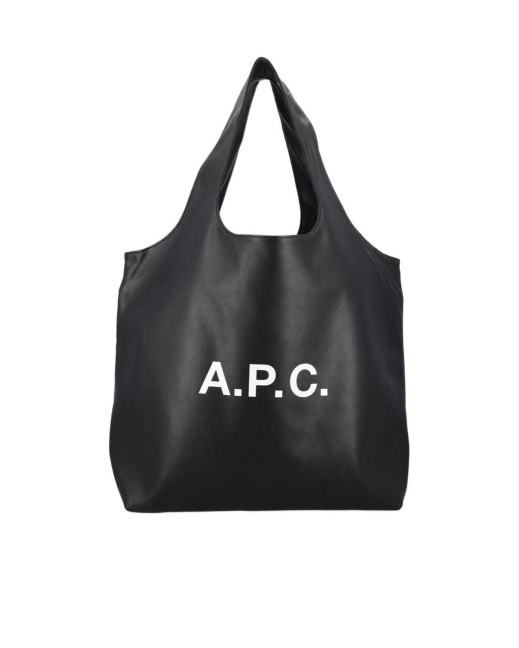 A.P.C. Black Ninon Medium Tote Bag