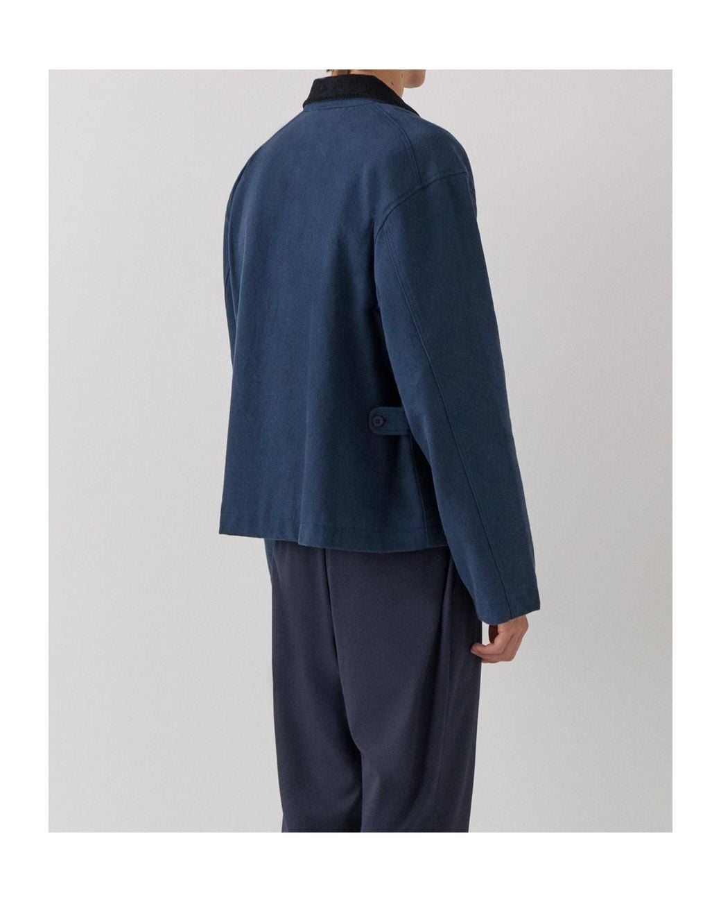 GIMAGUAS Blue Ivan Zip-Up Jacket for men