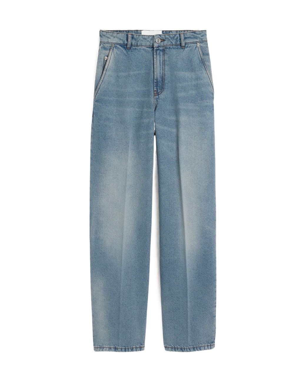 AMI Blue Ami Balloon Fit Jeans